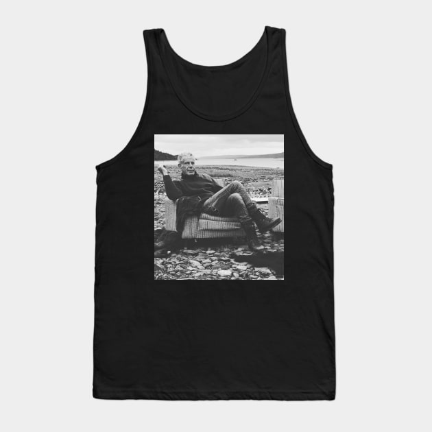 Anthony Bourdain in Newfoundland Tank Top by FiveMinutes